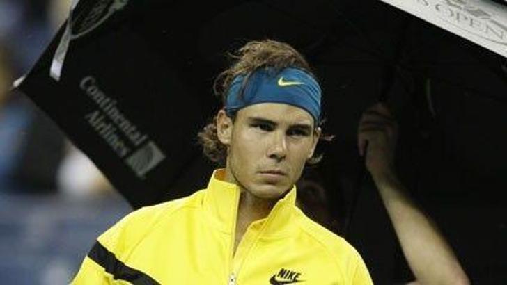 Nadal'ın maçına yağmur engeli!