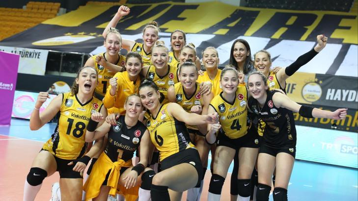VakıfBank'tan 2020'de 47 maçta 45 galibiyet