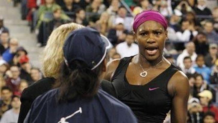 Serena'ya 10 bin dolar ceza!