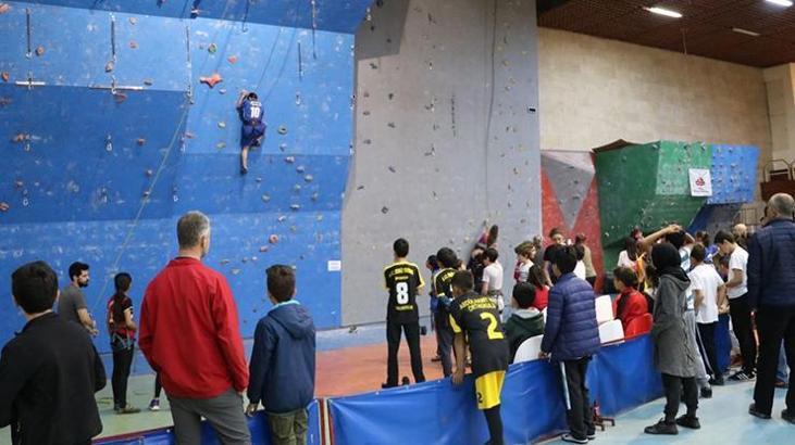 Spor Tırmanış Şampiyonası, Sivas'ta yapıldı