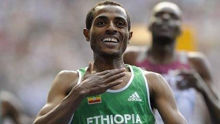 5 bin metrede altın Bekele'nin!