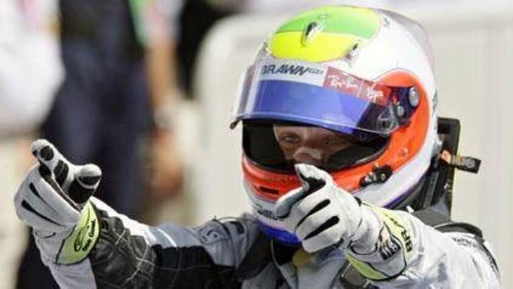 Valencia'da zafer Barrichello'nun!