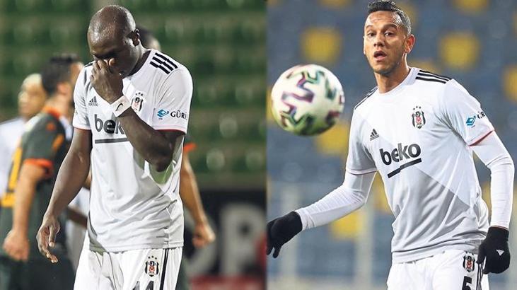 Beşiktaş'ta iki şok birden! Aboubakar ve Josef de Souza