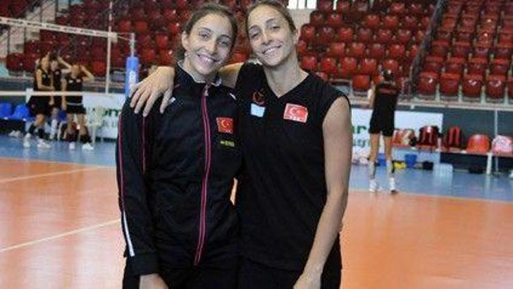 Voleybolcu ikizler umutlu