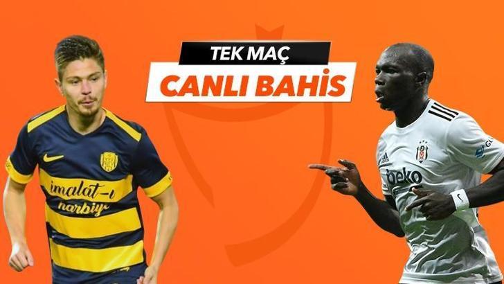 Ankaragücü-Beşiktaş canlı bahis heyecanı Misli.com'da