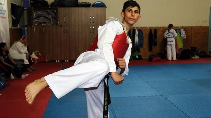 17 yaşındaki Milli tekvandocunun hedefi Avrupa ve Dünya şampiyonluğu