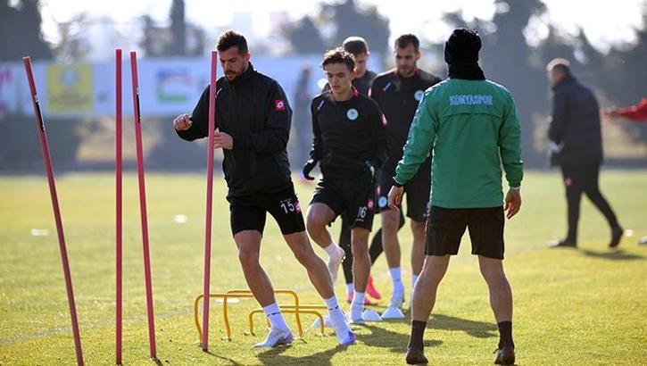 Konyaspor'da Rize maçı mesaisi başladı