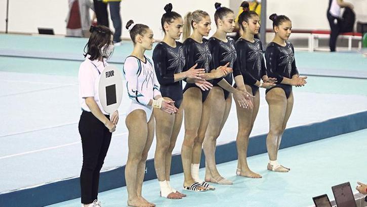 Genç cimnastikçiler Avrupa 4'üncüsü oldu