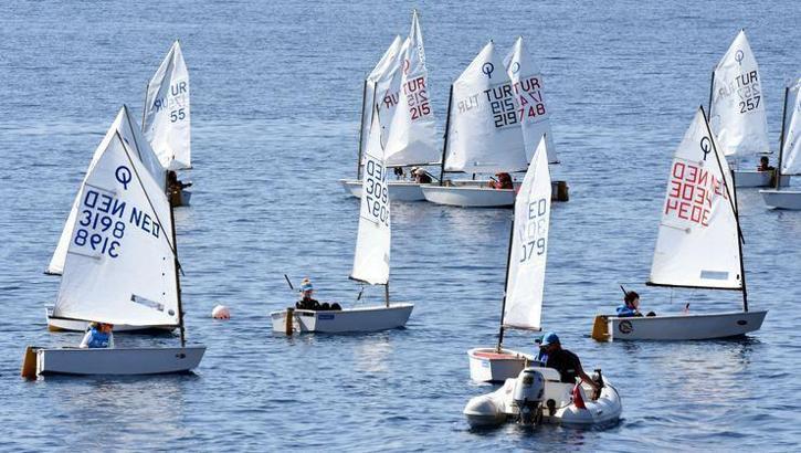 8. Bodrum Uluslararası Optimist Yarışları başladı
