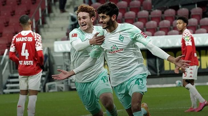 Eren Dinkçi, Werder Bremen'i galibiyete taşıdı