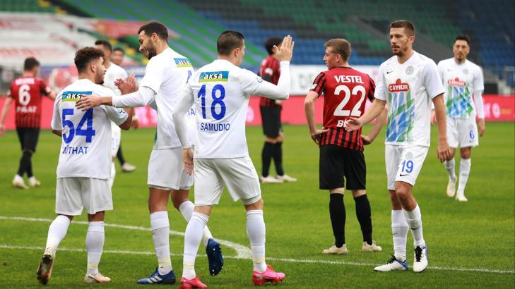 ÖZET | Rizespor - Eskişehirspor maç sonucu: 3-0