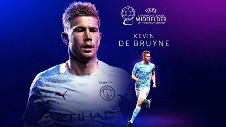 Şampiyonlar Ligi'nde yılın orta sahası Kevin de Bruyne