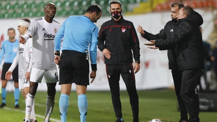PFDK'dan Beşiktaş'ta Sergen Yalçın'a para cezası