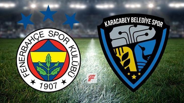Fenerbahçe - Karacabey Belediyespor maçı hangi kanalda? (İLK 11)