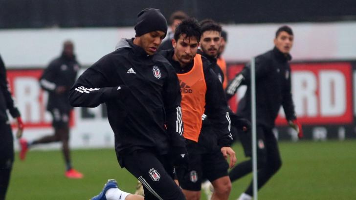 Beşiktaş şut çalıştı