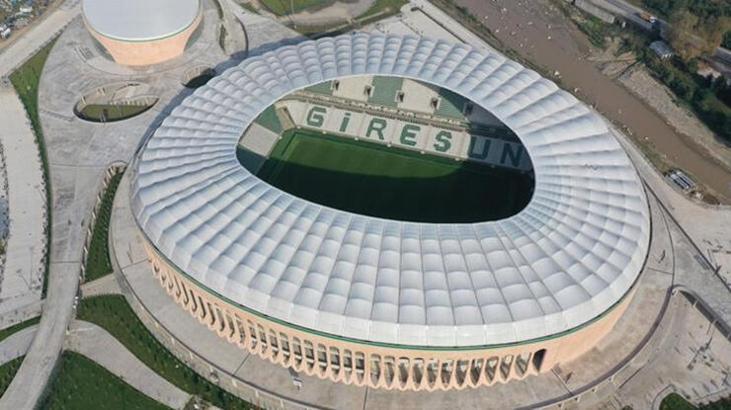 Giresunspor ikinci yarıdaki maçlarını yeni stadında oynayacak