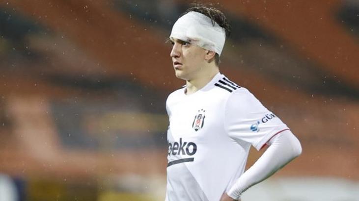 Beşiktaş'ta Rıdvan bandajla maçı tamamladı