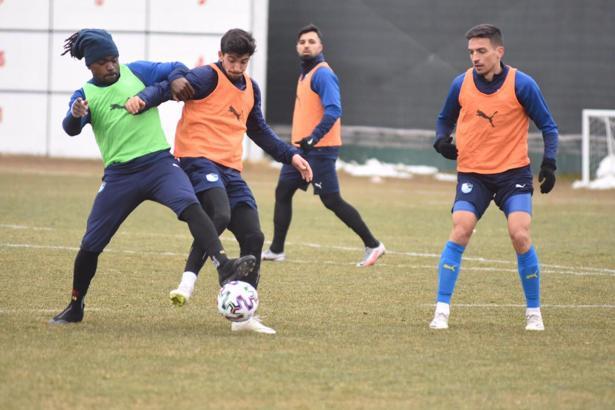 BB Erzurumspor kupa hazırlıklarını sürdürdü