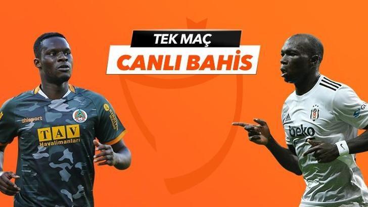 Alanyaspor - Beşiktaş maçı canlı seçeneği misli.com'da