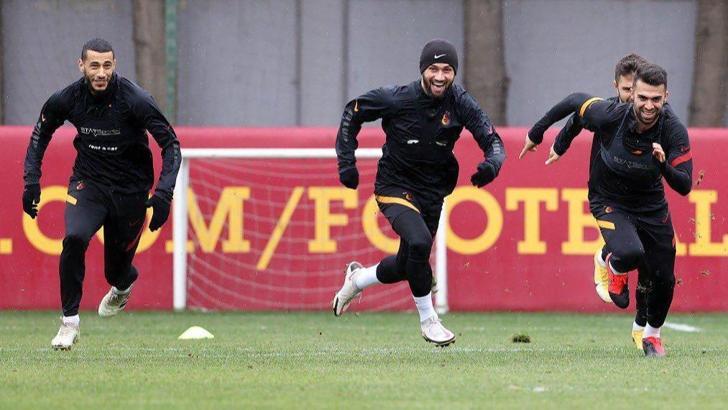 Galatasaray, kupa hazırlıklarını sürdürdü