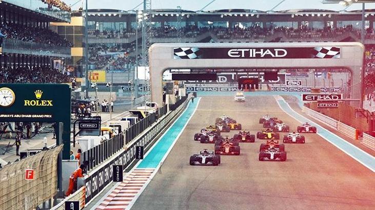 Formula 1 heyecanı Abu Dabi'de