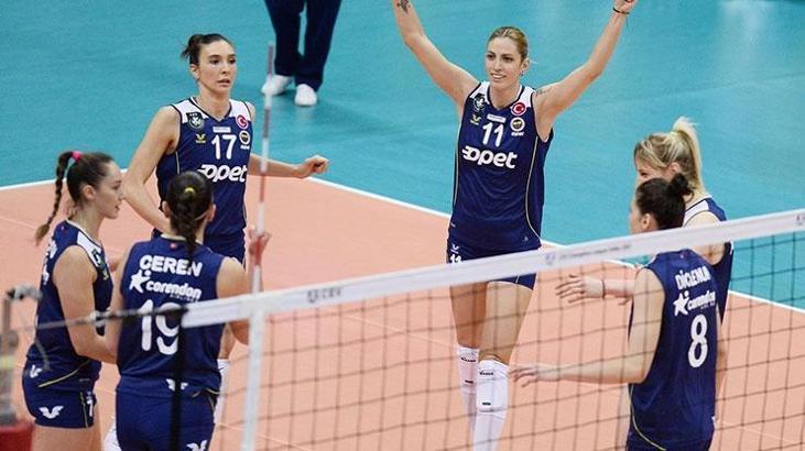 Fenerbahçe, CEV Şampiyonlar Ligi'nde 2'de 2 yaptı