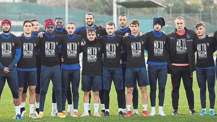 Trabzonsporlu futbolculardan anlamlı hareket