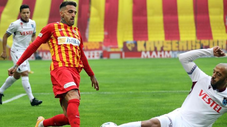 Kayserispor, Trabzonspor'u 7 maçtır yenemiyor