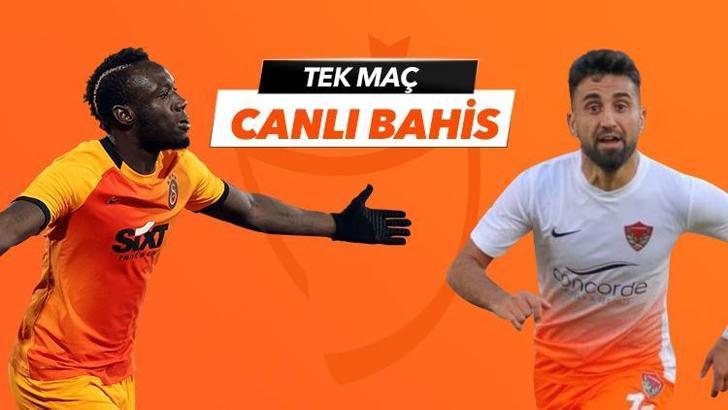 Galatasaray - Hatayspor maçı iddaa oranları! Heyecan misli.com'da