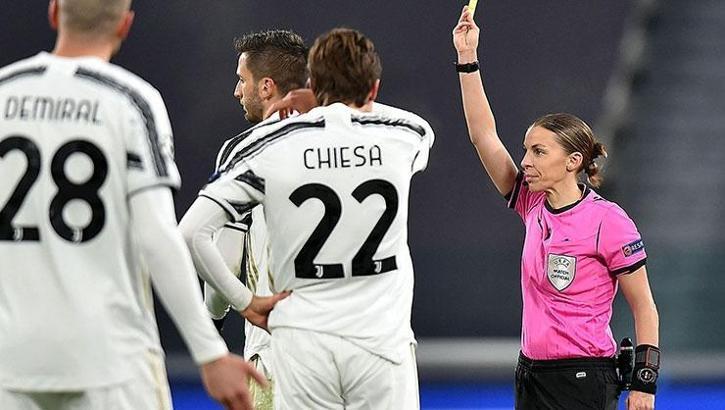 Stephanie Frappart, UEFA Şampiyonlar Ligi'nde tarihe geçti