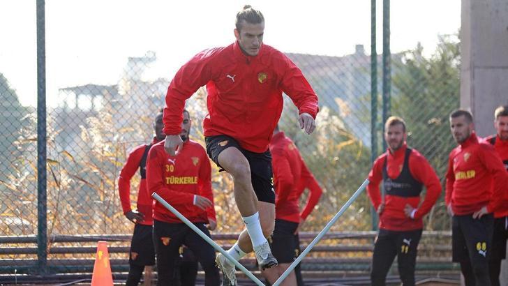Göztepe, Kayserispor maçının hazırlıklarına devam etti