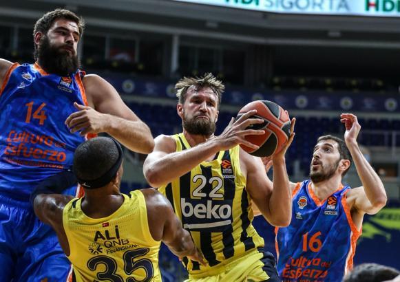 Fenerbahçe Beko'ya kötü haber! Barthel kadrodan çıkartıldı