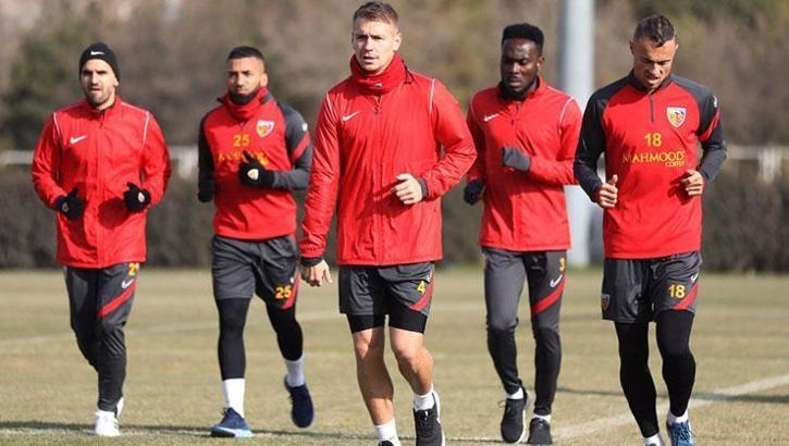 Kayserispor'un Göztepe maçı antrenmanında bugün!