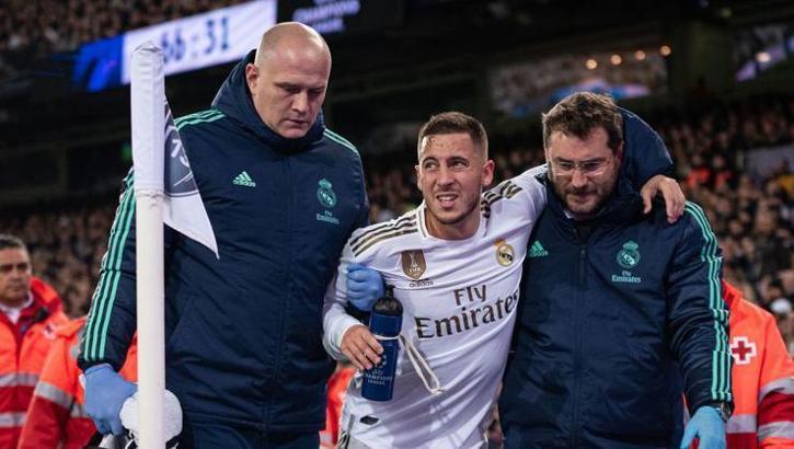 Hazard sakatlandı! En az 2 hafta yok