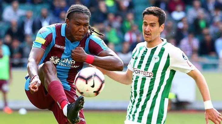 Konyaspor - Trabzonspor maç sonucu: 2-2