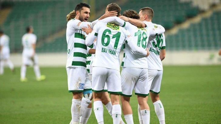 Bursaspor seri galibiyetlerle moral buldu