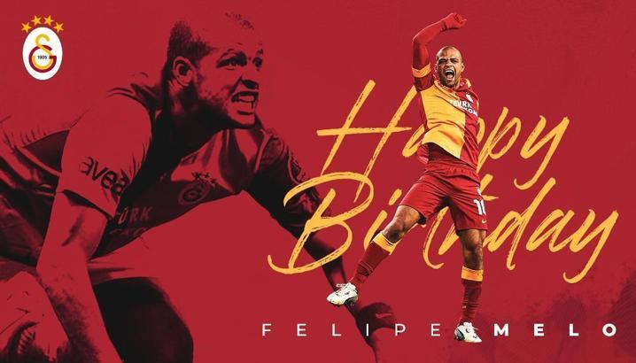 Galatasaray, Felipe Melo'nun doğum gününü unutmadı