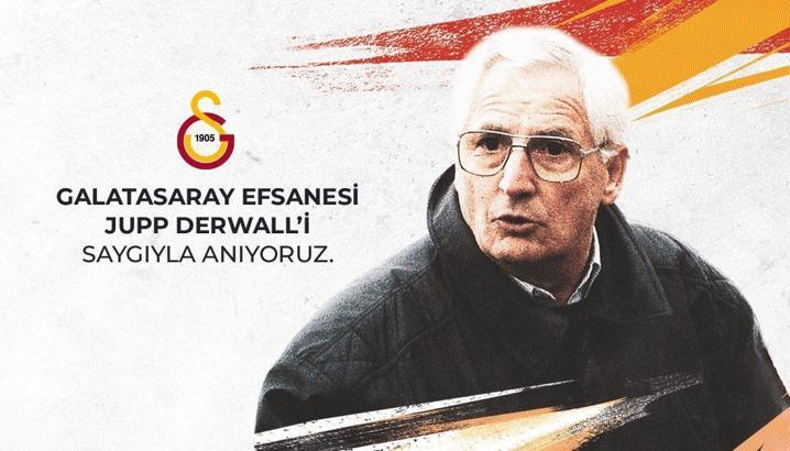 Galatasaray, Jupp Derwall'i unutmadı