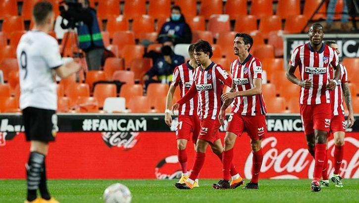 Valencia - Atletico Madrid maç sonucu: 0-1