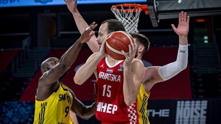 Eurobasket 2020 elemeleri | İsveç - Hırvatistan maç sonucu: 72 - 87