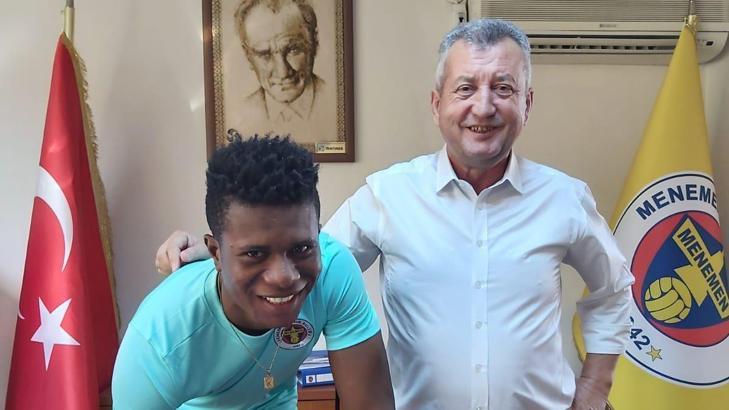 Menemenspor'a Liberyalı santrfor: Mohammed Kesselly
