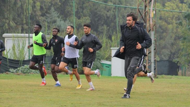 Hatayspor'da Galatasaray maçı hazırlıkları sürüyor
