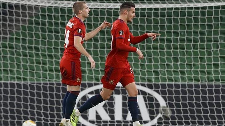 Şenol Güneş'in takip ettiği Ercan Kara Avrupa Ligi'nde iki gol attı