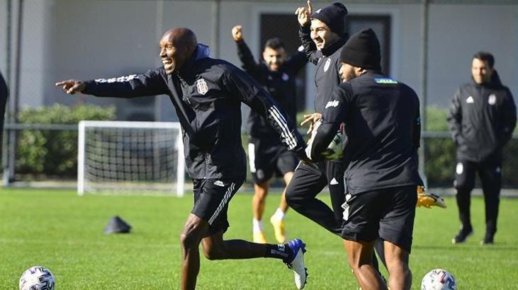 Beşiktaş'ta özel şut çalışması