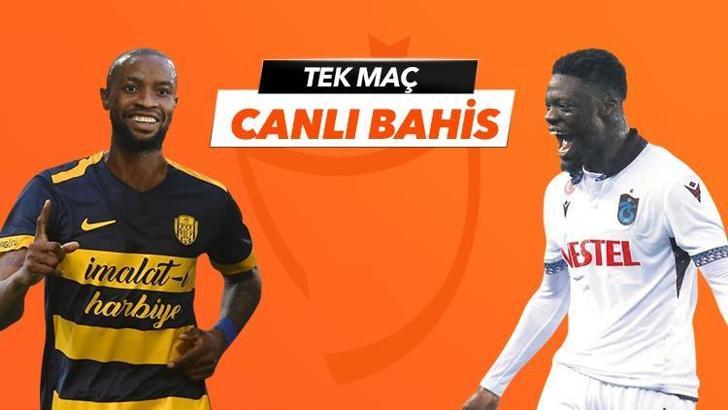 Ankaragücü-Trabzonspor canlı bahis heyecanı Misli.com'da