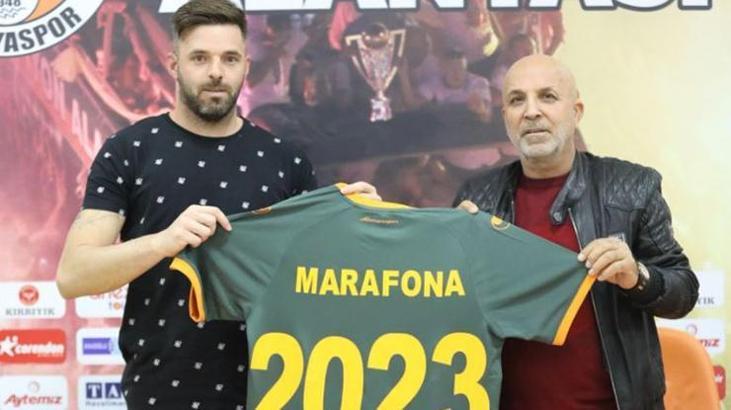 Aytemiz Alanyaspor'da Marafona'nın sözleşmesi uzatıldı