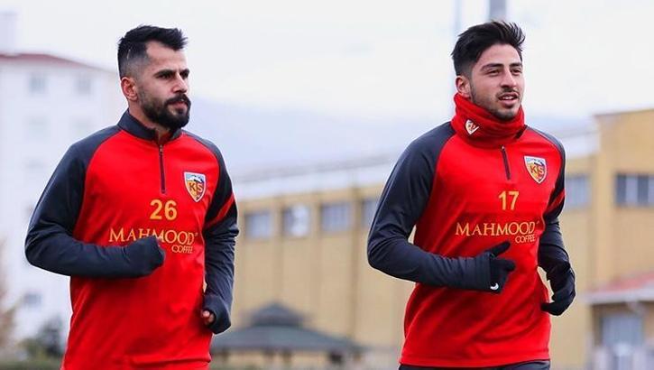 Kayserispor'da İlhan Depe ve Nurettin Korkmaz takımdan ayrı çalışıyor