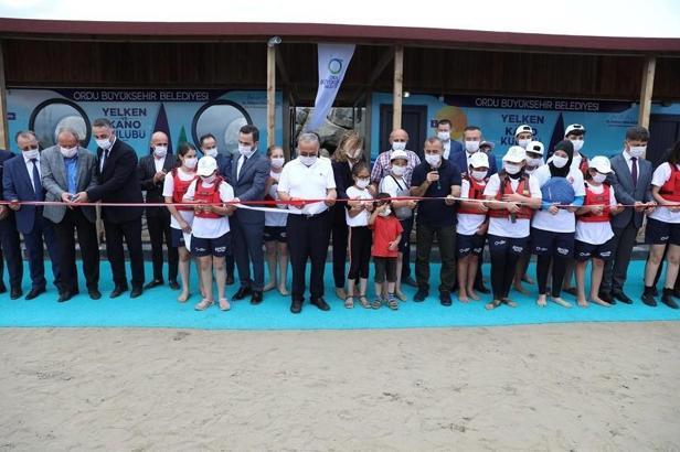 Ordu'da yelken ve kano tesisi açıldı