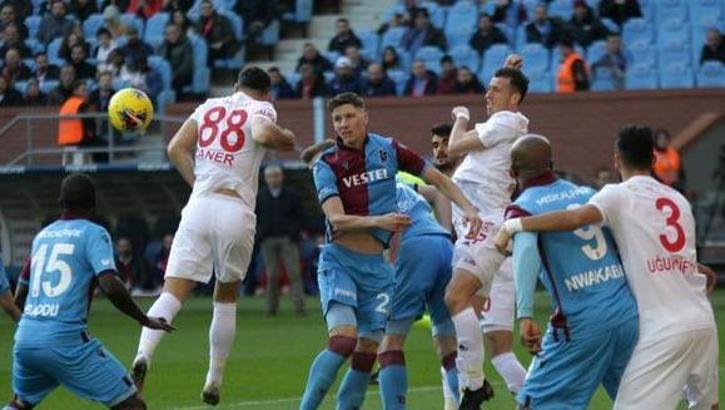Trabzonspor ile Sivasspor 29. randevuda
