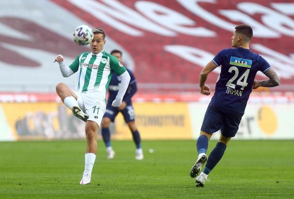 Konyaspor - Kasımpaşa maç sonucu: 2-1